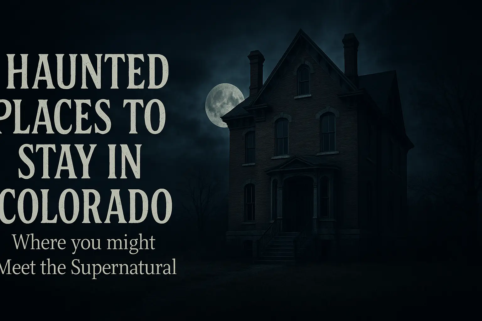 Haunted Places to Stay in Colorado
