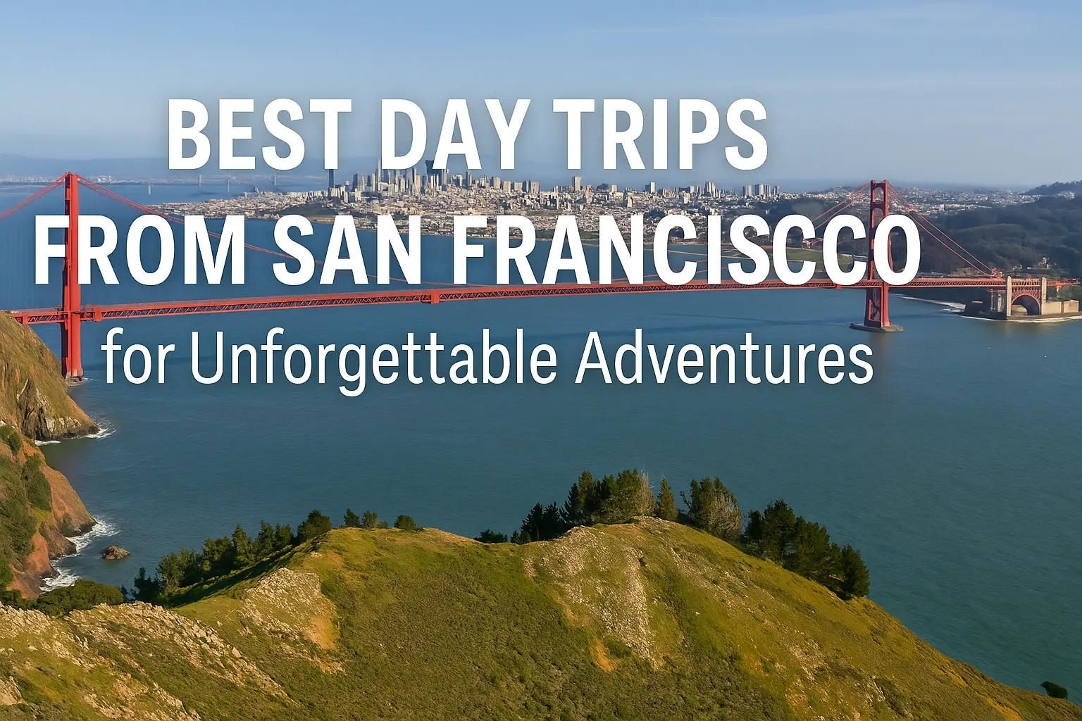 best day trips from san francisco​