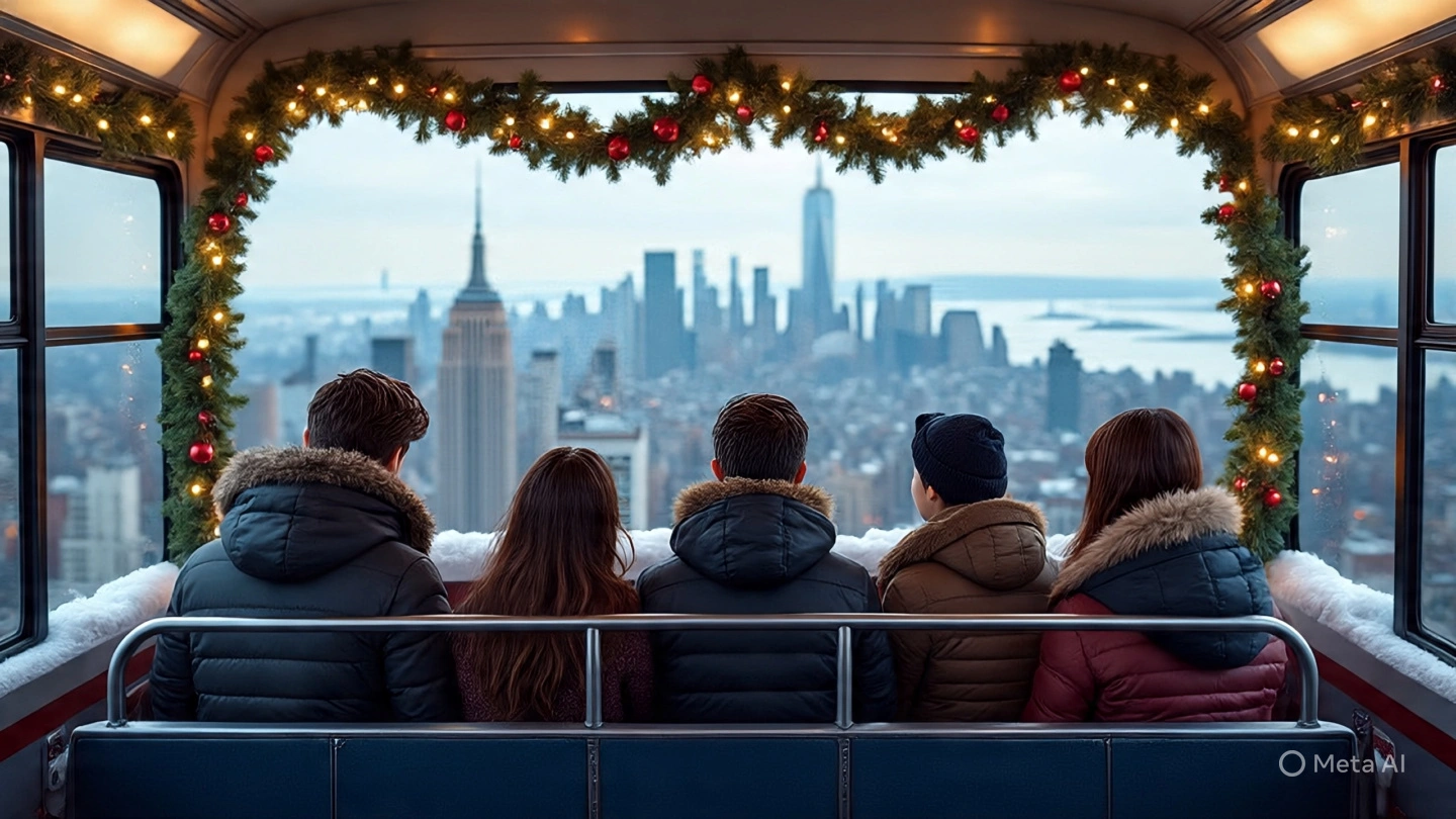 new york city christmas bus trips​
